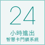 24小時進出智慧卡門鎖系統